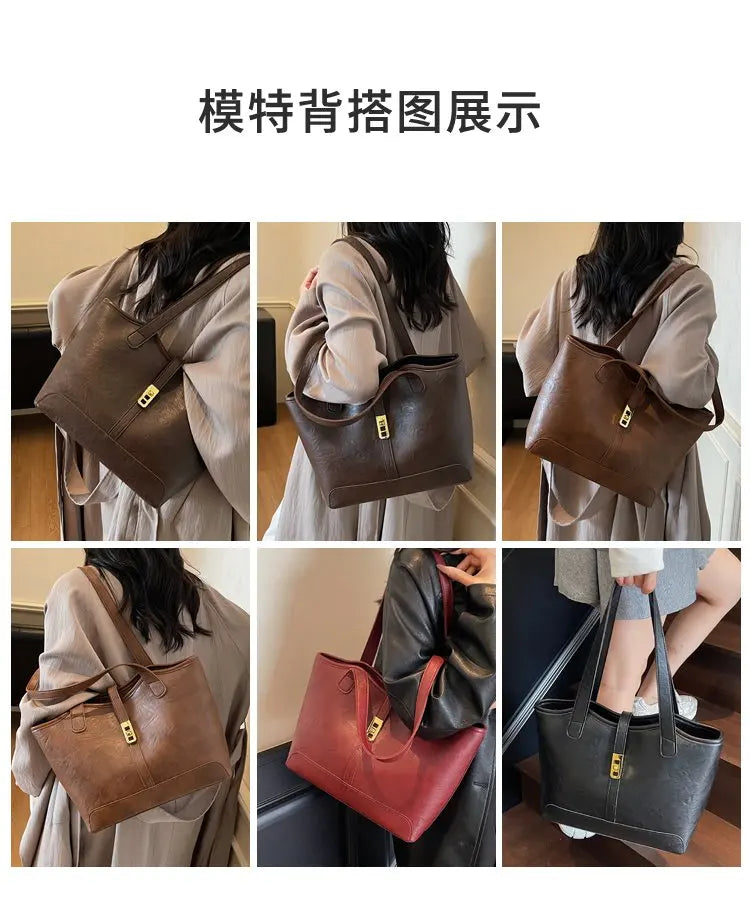 Luxury Women's Hand Bags Made Of Premium Leather Boasting Casual Famous Daily Stylish Style