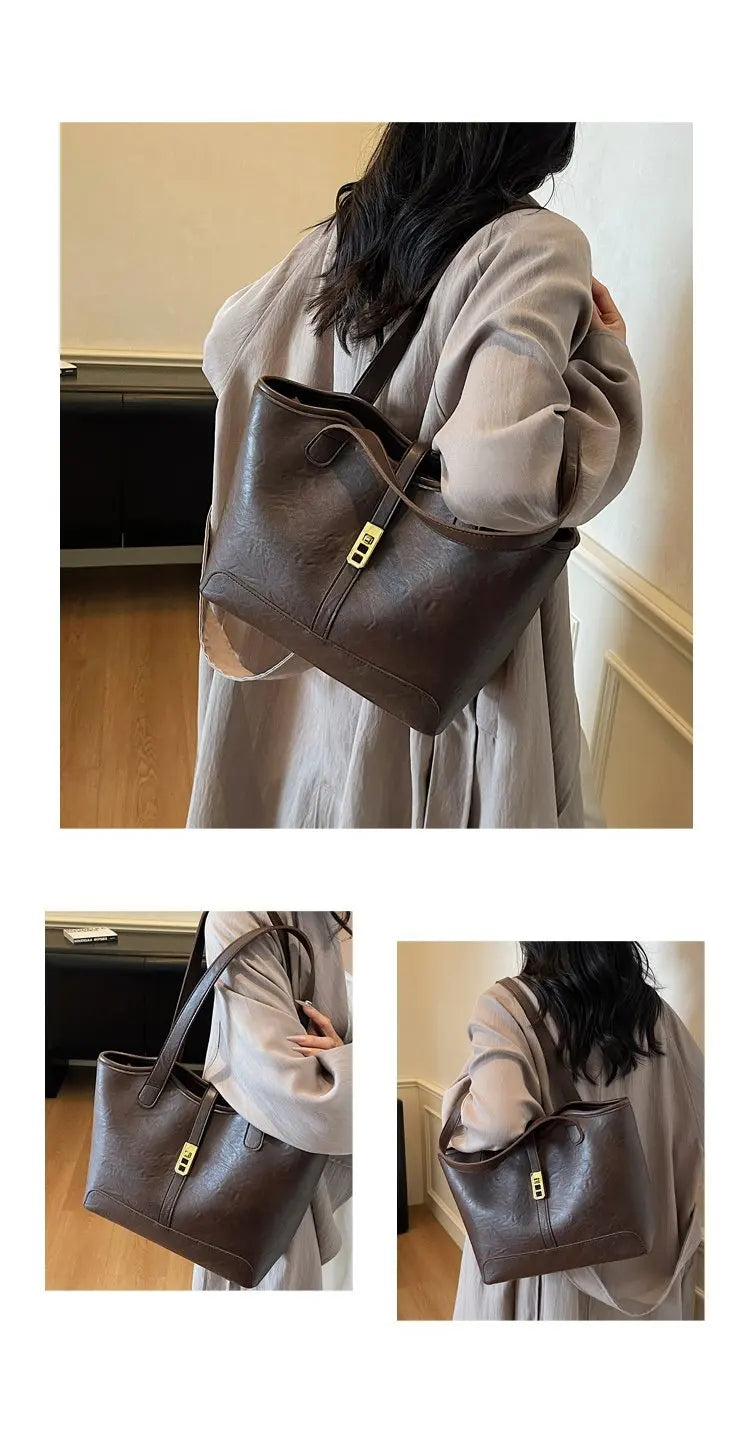 Luxury Women's Hand Bags Made Of Premium Leather Boasting Casual Famous Daily Stylish Style