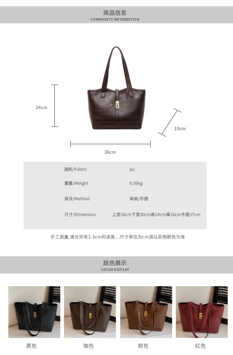 Luxury Women's Hand Bags Made Of Premium Leather Boasting Casual Famous Daily Stylish Style